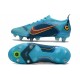 Nike Mercurial Vapor 14 Elite SG Pro Niebieski Pomarańczowy