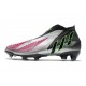 Korki Piłkarskie adidas Predator Edge+ FG Srebro Czarny Różowy