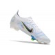 Nike Mercurial Vapor 14 Elite FG Szary Niebieski Czarny 