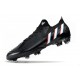 adidas Predator Edge.1 Low FG Buty Czarny Biały Czerwony 