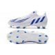 adidas Predator Edge.1 Low FG Buty Biały Niebieski