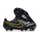 Buty Pilkarskie Nike Tiempo Legend IX Elite FG Czarny Złoty