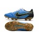 Buty Pilkarskie Nike Tiempo Legend IX Elite FG Niebieski Czarny