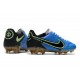 Buty Pilkarskie Nike Tiempo Legend IX Elite FG Niebieski Czarny