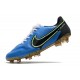 Buty Pilkarskie Nike Tiempo Legend IX Elite FG Niebieski Czarny