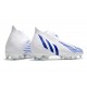 Korki Piłkarskie adidas Predator Edge+ FG Biały Niebieski 