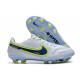 Buty Pilkarskie Nike Tiempo Legend IX Elite FG Biały Niebieski