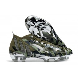 adidas Predator Edge.1 FG Buty Swarovski - Zielony Srebro