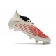 adidas Predator Edge.1 FG Biały Czerwony Złoto