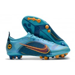 Nike Mercurial Vapor XIV Elite AG Niebieski Pomarańczowy