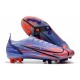 Nike Mercurial Vapor XIV Elite AG Mbappe Fioletowy Srebrny metalik