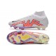 Nike Zoom Mercurial Superfly IX Elite FG Biały Czarny Czerwony 