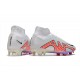 Nike Zoom Mercurial Superfly IX Elite FG Biały Czarny Czerwony 