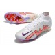 Nike Zoom Mercurial Superfly IX Elite FG Biały Czarny Czerwony 