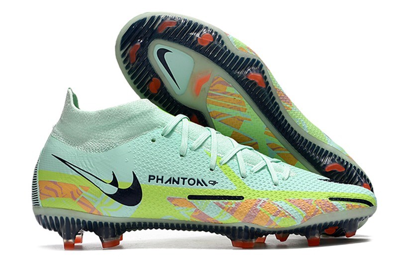 Korki Nike Phantom GT2 Elite DF FG Zielony Niebieski