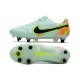 Buty Nike Tiempo Legend 9 Elite SG Zielony Czarny Pomarańczowy