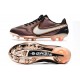 Buty Pilkarskie Nike Tiempo Legend IX Elite FG Fioletowy Biały Czarny