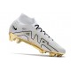 Nike Zoom Mercurial Superfly IX Elite FG Biały Złoto Czarny