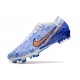 Buty Nike Air Zoom Mercurial Vapor XV Elite FG Biały Niebieski Złoto 