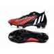 adidas Predator Edge.1 FG Buty Czarny Biały Czerwony 