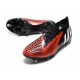 adidas Predator Edge.1 FG Buty Czarny Biały Czerwony 