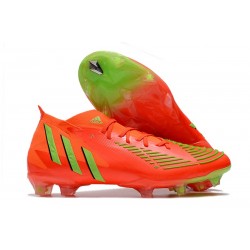 adidas Predator Edge.1 FG Buty Pomarańczowy Zielony