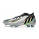 adidas Predator Edge.1 FG Buty Srebro Niebieski Zawistny