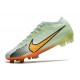 Nike Air Zoom Mercurial Vapor 15 Elite FG Zielony Pomarańczowy