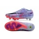 Nike Zoom Mercurial Vapor 15 Elite SG Dream Speed 6 - Niebieski Fioletowy Różowy