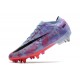 Nike Zoom Mercurial Vapor 15 Elite SG Dream Speed 6 - Niebieski Fioletowy Różowy