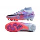 Nike Air Zoom Mercurial Superfly 9 Elite FG MDS 006 - Niebieski Fioletowy Różowy