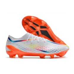 Buty Piłkarskie adidas X Speedportal.1 FG Biały Pomarańczowy