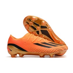 Buty Piłkarskie adidas X Speedportal.1 FG Złoto Pomarańczowy Czarny