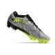 Nike Air Zoom Mercurial Vapor 15 Elite FG Srebro Zielony Czarny