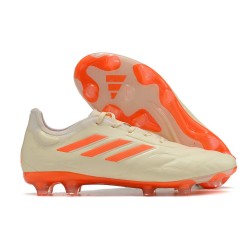 Buty Piłkarskie adidas Copa Pure.1 FG Biały Pomarańczowy