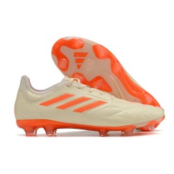 Buty Piłkarskie adidas Copa Pure.1 FG Biały Pomarańczowy 