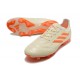Buty Piłkarskie adidas Copa Pure.1 FG Biały Pomarańczowy 