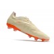 Buty Piłkarskie adidas Copa Pure.1 FG Biały Pomarańczowy 