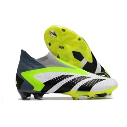 Korki adidas Predator Accuracy+ FG Biały Czarny Zielony