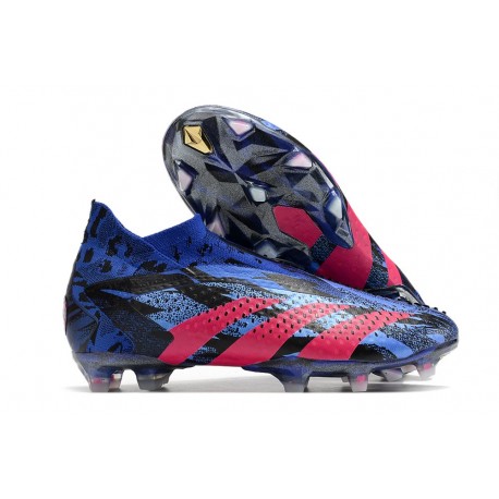 Korki adidas Predator Accuracy+ FG Paul Pogba Niebieski Czerwony Czarny