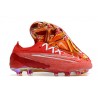 NIke Phantom GX Gripknit Elite FG Czerwony Biały 
