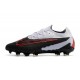 NIke Phantom GX Gripknit Elite FG Czarny Wilczy Czerwony