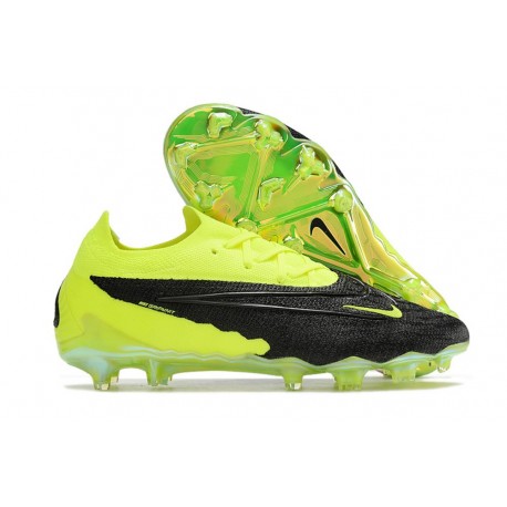 NIke Phantom GX Gripknit Elite FG Czarny Zielony