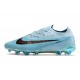 NIke Phantom GX Gripknit Elite FG Niebieski Czarny