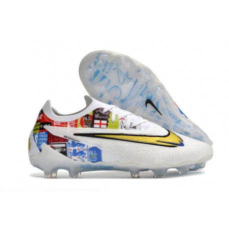 Korki NIke Phantom GX Elite FG Biały Złoty