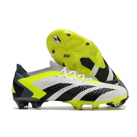 adidas Predator Accuracy.1 Low FG Biały Czarny Zielony