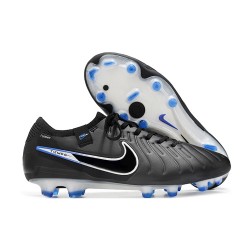 Koirki Nike Tiempo Legend X Elite FG Czarny Niebieski 