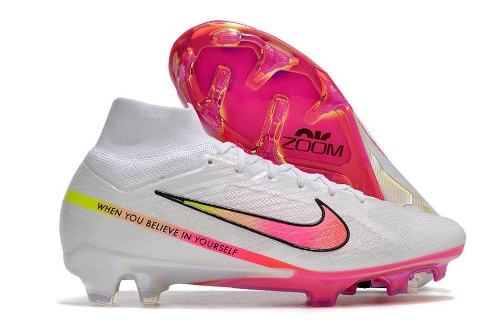 NIKE Mercurial Superfly Ⅸ Elite FG 27cm Nike Zoom Mercurial Superfly IX Elite FG Biały Niebieski