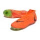 Buty Nike Phantom Luna Elite Nu FG Pomarańczowy Czarny