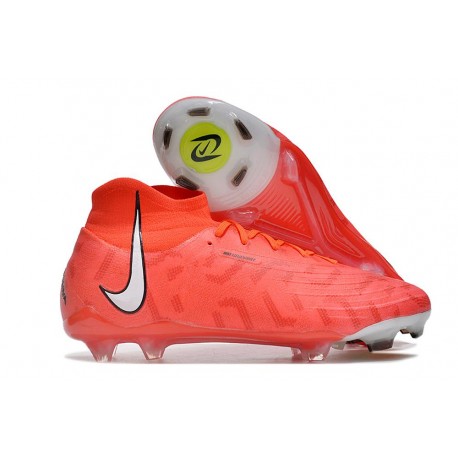 Buty Nike Phantom Luna Elite Nu FG Czerwony Biały